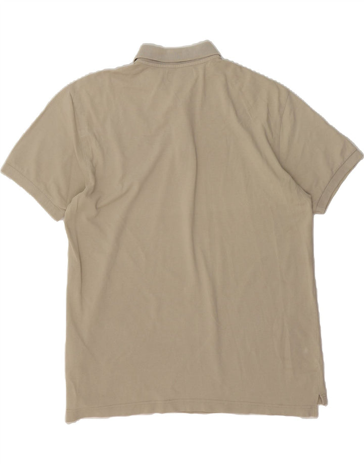KAPPA Mens Polo Shirt 2XL Beige Cotton Vintage Kappa and Second-Hand Kappa from Messina Hembry 