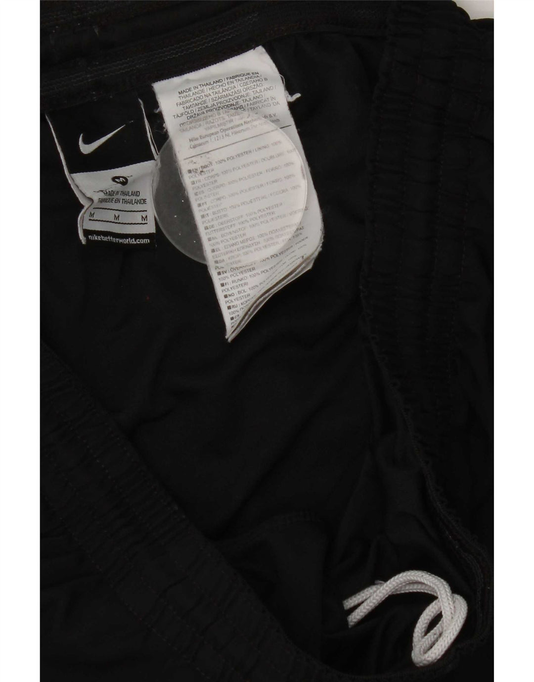 Pantalón corto deportivo Nike para hombre Poliéster negro mediano