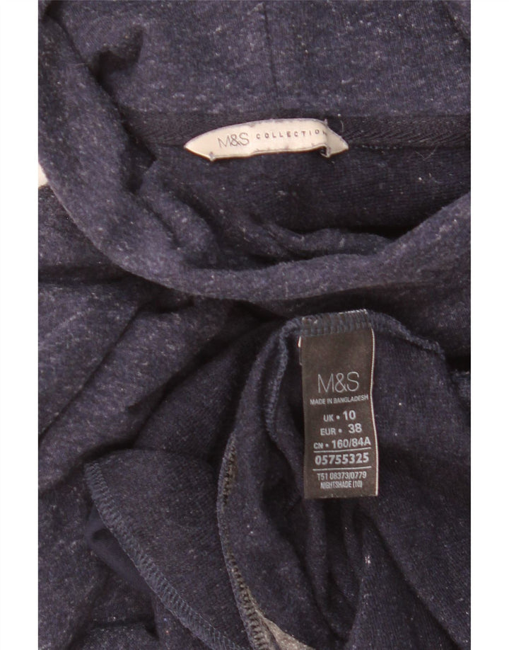 Marks & Spencer - Sudadera para mujer, talla 40, talla pequeña, color azul marino