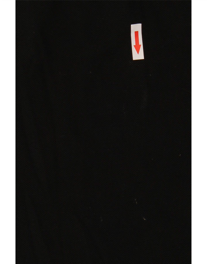 Polo Lacoste Mujer Sin Mangas Talla 40 Mediano Negro Algodón