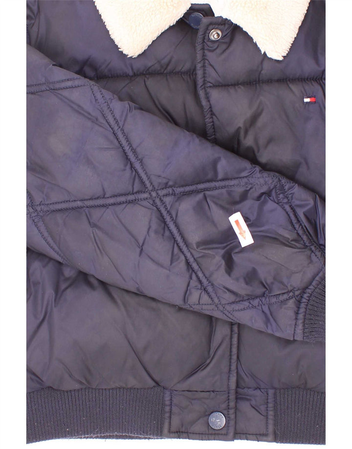 Tommy Hilfiger Chaqueta Acolchada Niña 7-8 Años Azul Marino Poliéster