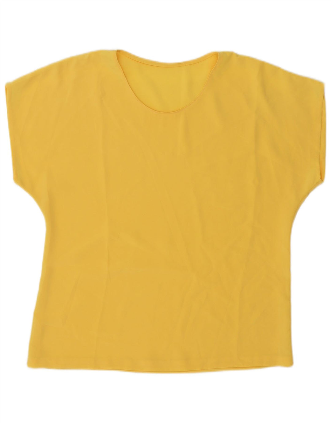 Blusa vintage para mujer Top UK 20 2XL Amarillo