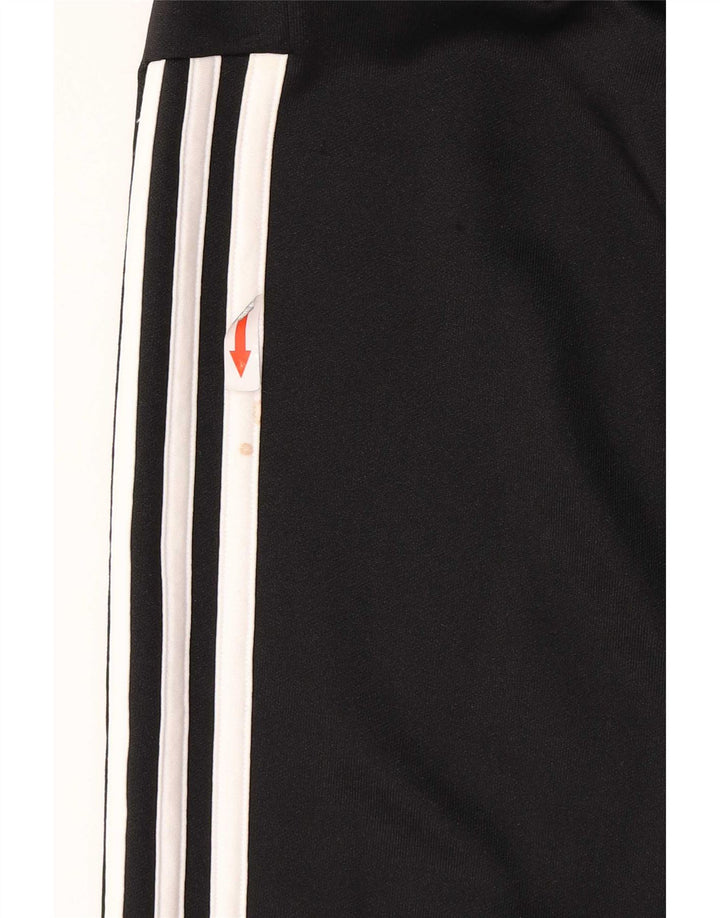 Adidas Hombre Pantalones De Chándal Joggers Grande Negro Poliéster
