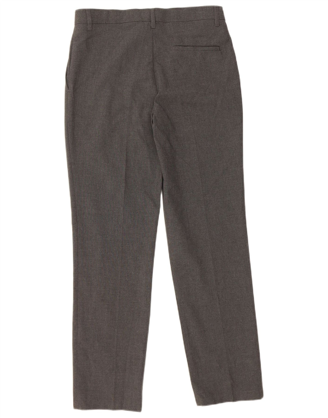 MARKS & SPENCER Pantalones de traje rectos para niños 12-13 años W28 L27 Gris