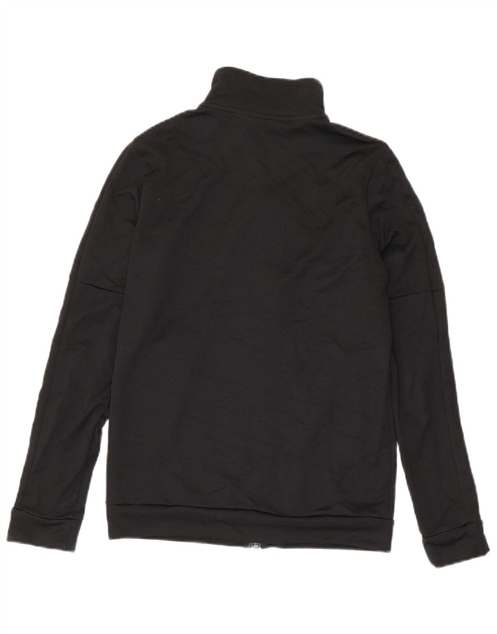 Adidas - Chaqueta de chándal para mujer, talla 8/10, poliéster negro pequeño