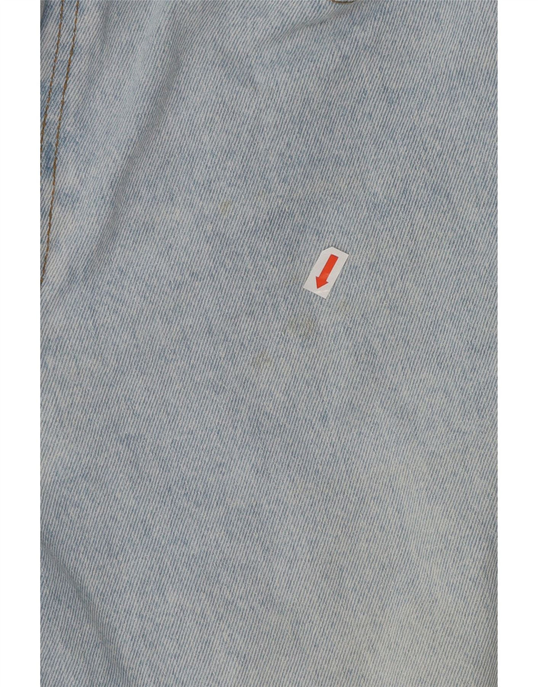 VINTAGE Shorts de mezclilla para mujer W29 Algodón azul medio
