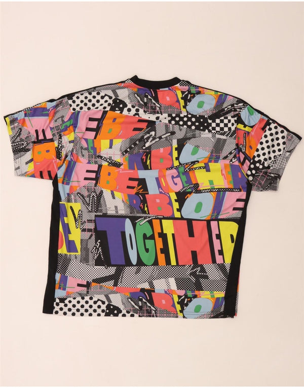 Adidas - Camiseta gráfica para hombre, talla grande, multicolor