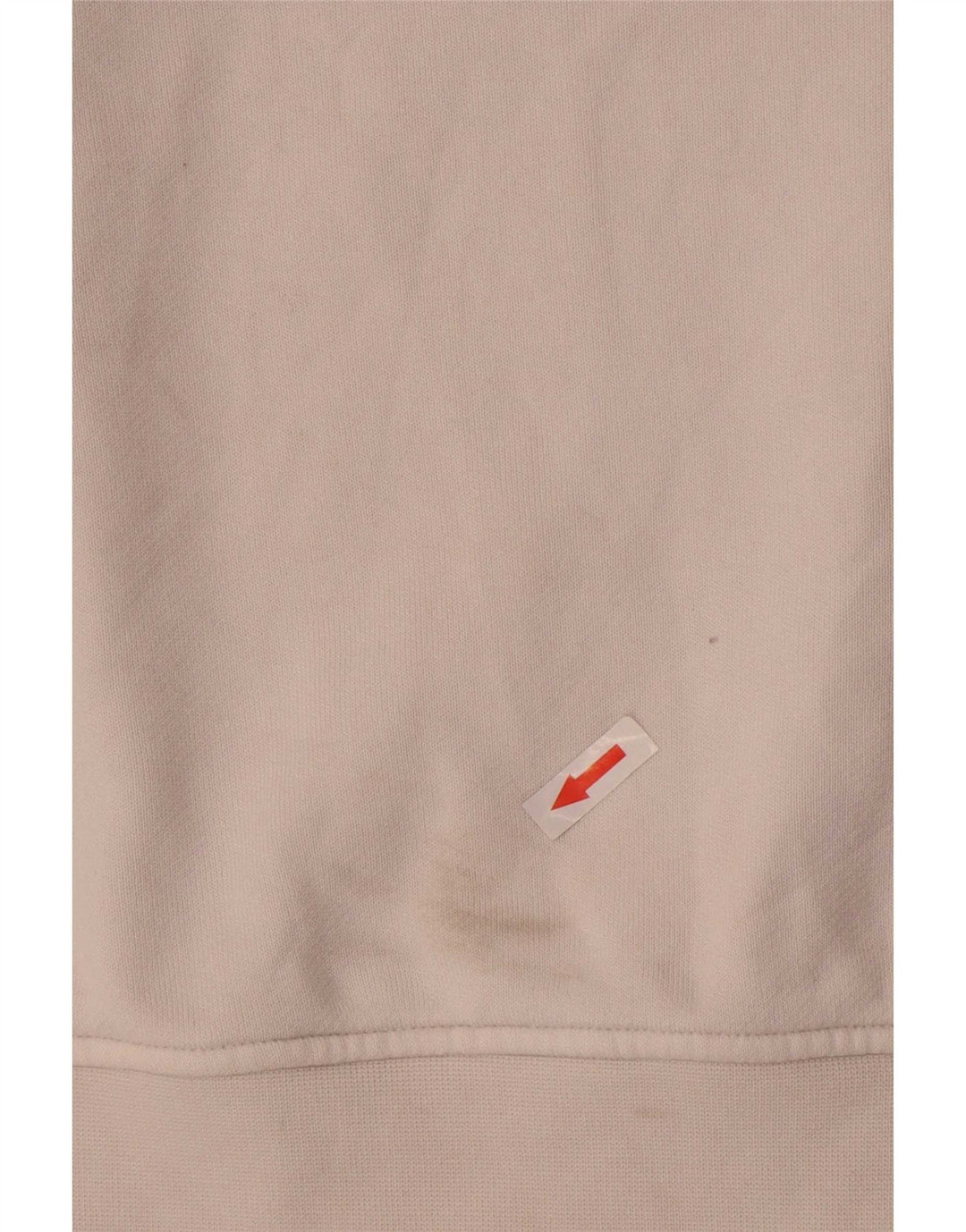 Adidas - Sudadera extragrande para mujer, talla 10, algodón blanco pequeño