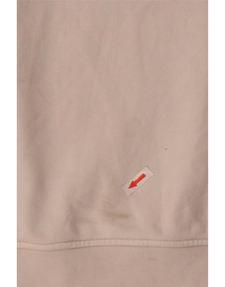Adidas - Sudadera extragrande para mujer, talla 10, algodón blanco pequeño