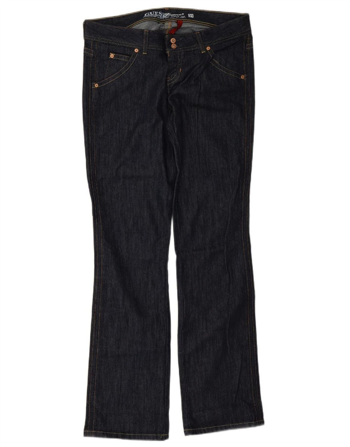 Vaqueros Guess Mujer Bootcut W31 L34 Algodón Azul Marino