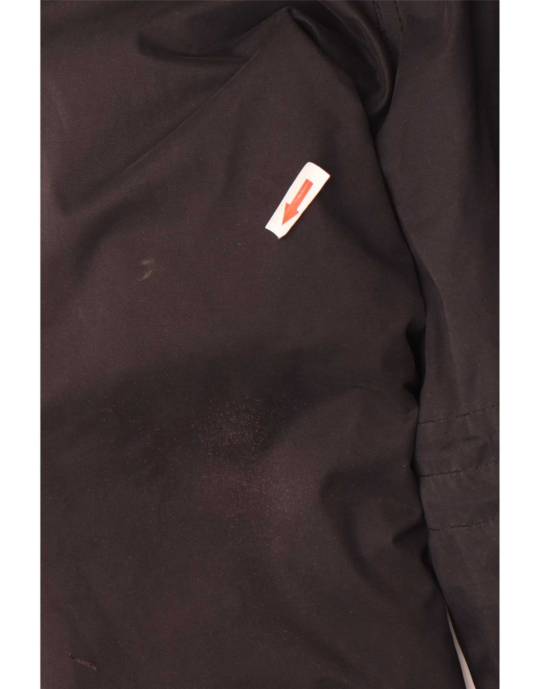 Superdry Parka con capucha para mujer, talla 44, poliéster negro grande