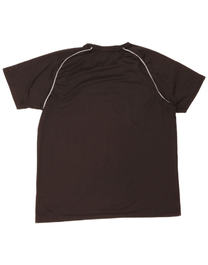 Camiseta IsoCool para hombre de Mountain Warehouse Top grande de poliéster negro
