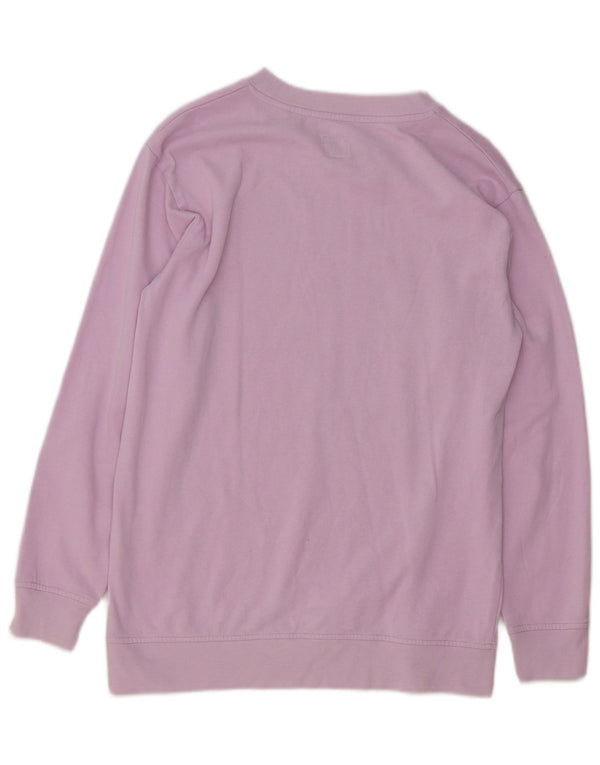 Jack Wills Sudadera para mujer Jumper UK 8 Pequeño Algodón Púrpura