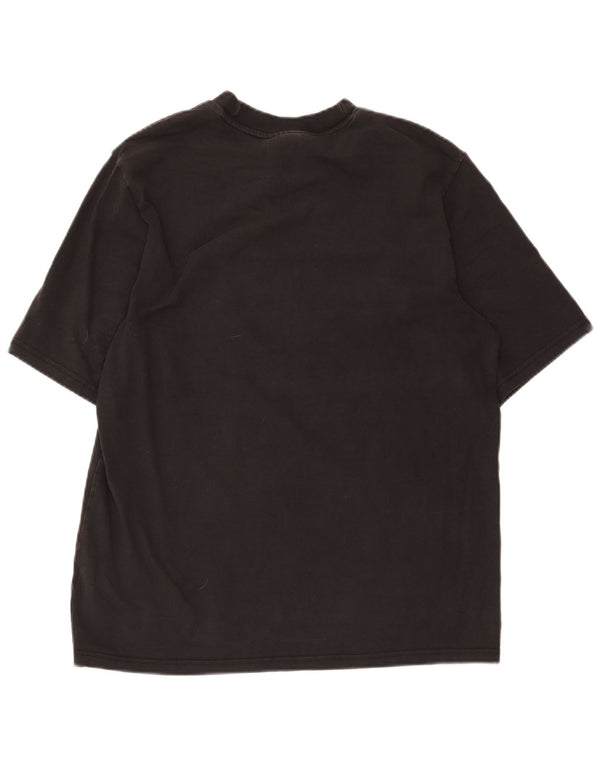 Adidas - Camiseta gráfica para hombre, talla mediana, algodón negro