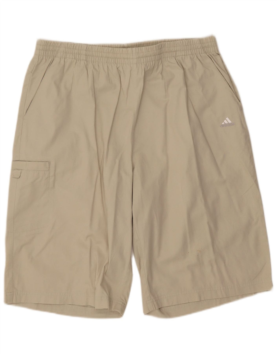 ADIDAS Pantalones cortos cargo para hombre 2XL W40 Algodón beige