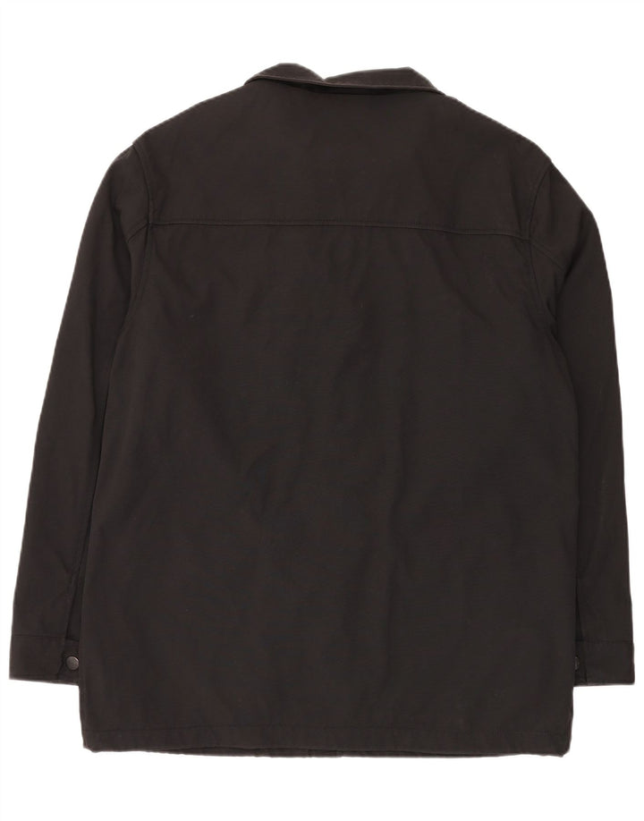 DECATHLON Chaqueta utilitaria para hombre ES 42 XL Poliamida negra