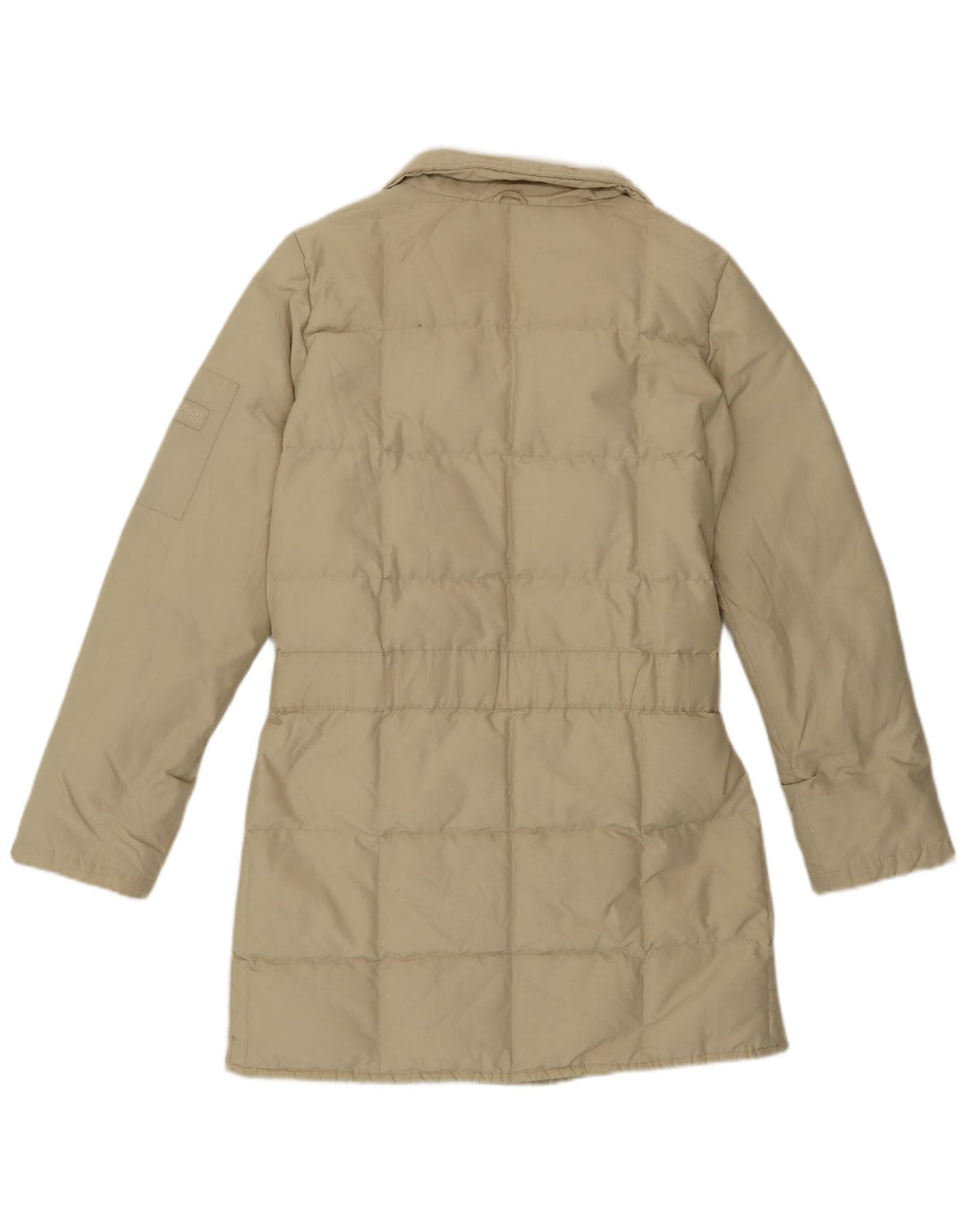 Woolrich Chaqueta acolchada holgada para mujer UK 6 XS Poliamida beige
