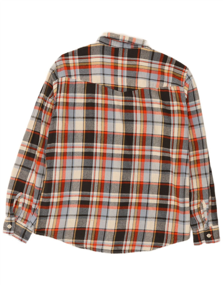 Levi's Camisa Relajada De Franela De Algodón A Cuadros Multicolor Mediana