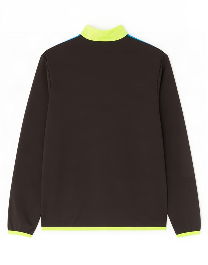 Puma Chaqueta de chándal para niño 15-16 años Negro Colorblock Poliéster