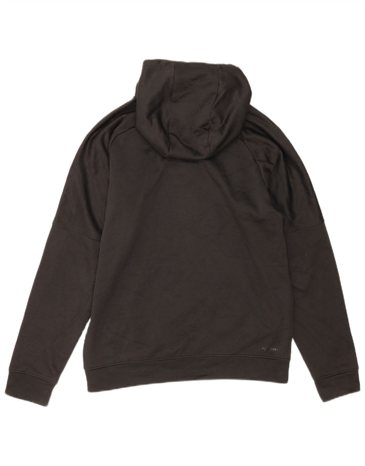 Adidas Hombre Graphic Sudadera con capucha Jumper Medium Negro Poliéster