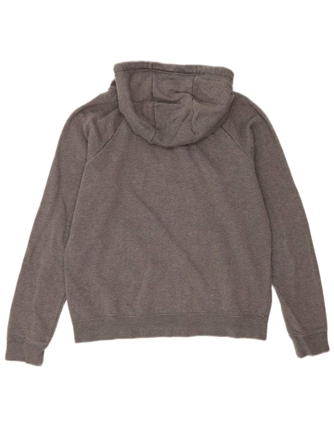 Nike - Sudadera con capucha y cremallera para hombre, talla pequeña, algodón gris