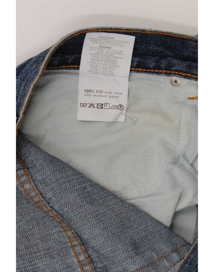 Carrera Hombre 700 Vaqueros Rectos Regulares W36 L34 Algodón Azul