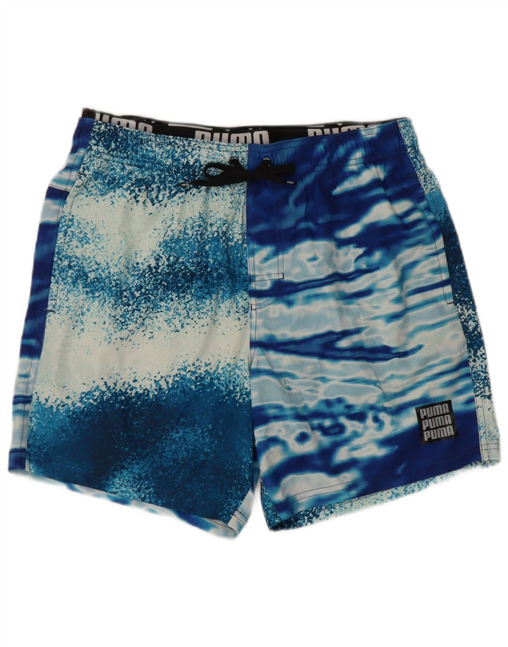 Bañador Puma Hombre Azul Medio Tie Dye Poliéster