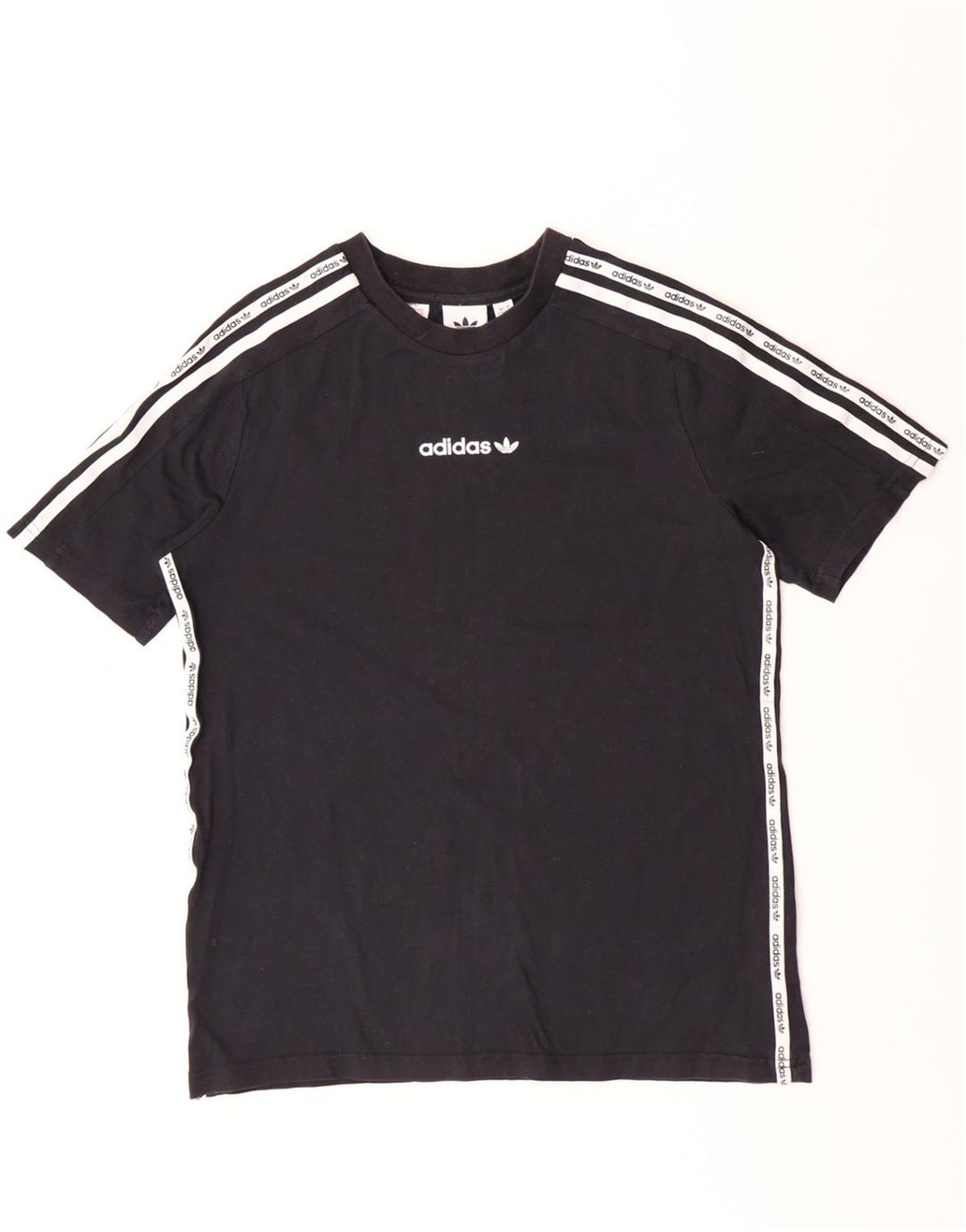 ADIDAS Camiseta gráfica para niño 13-14 años Negro Algodón