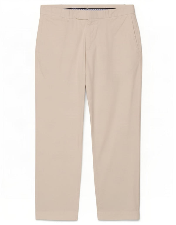 Polo Ralph Lauren Pantalones de traje rectos de golf para hombre W36 L30 Algodón blanco