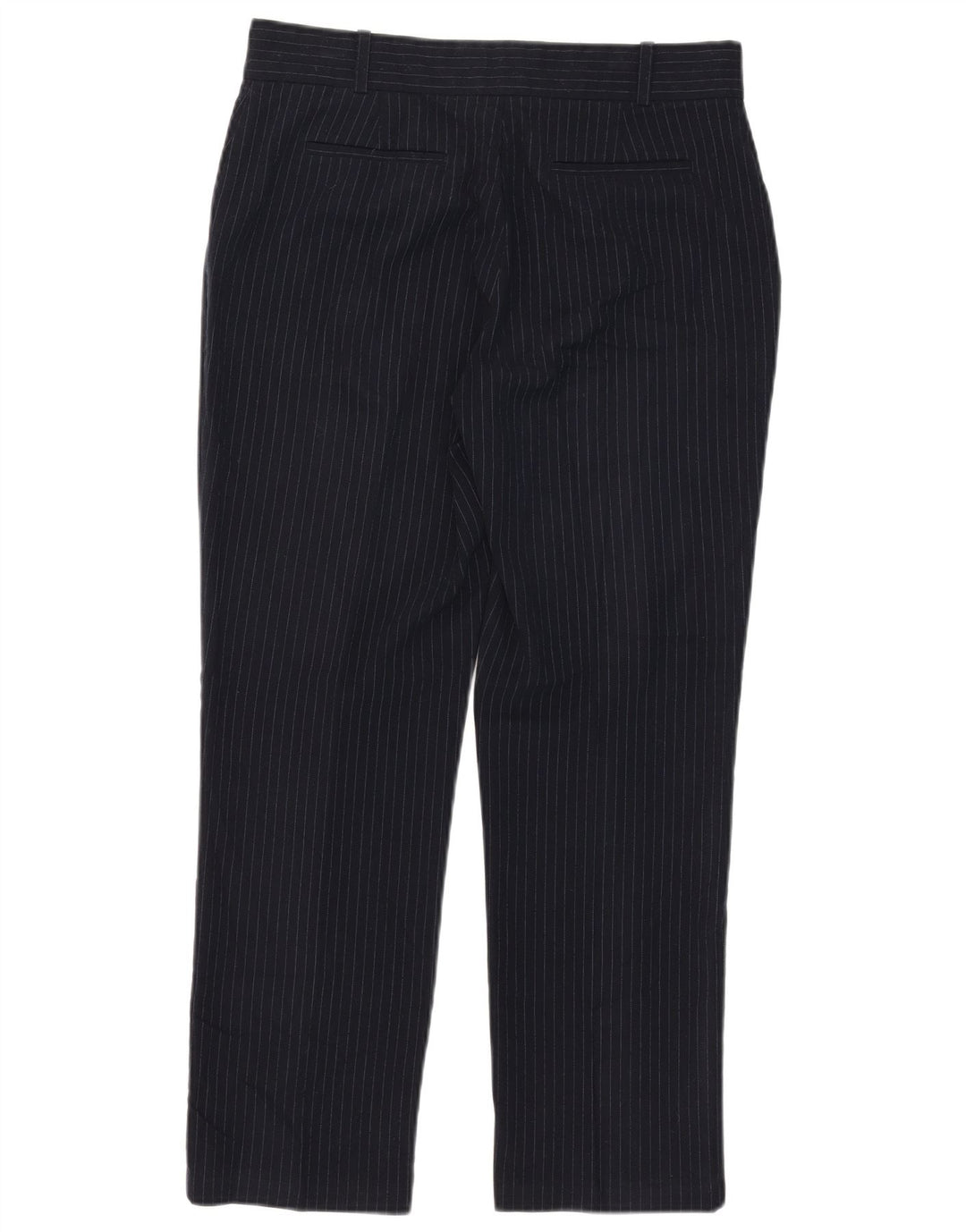 Marks & Spencer Pantalones de traje para mujer UK 12 Medium W32 L27 Azul marino