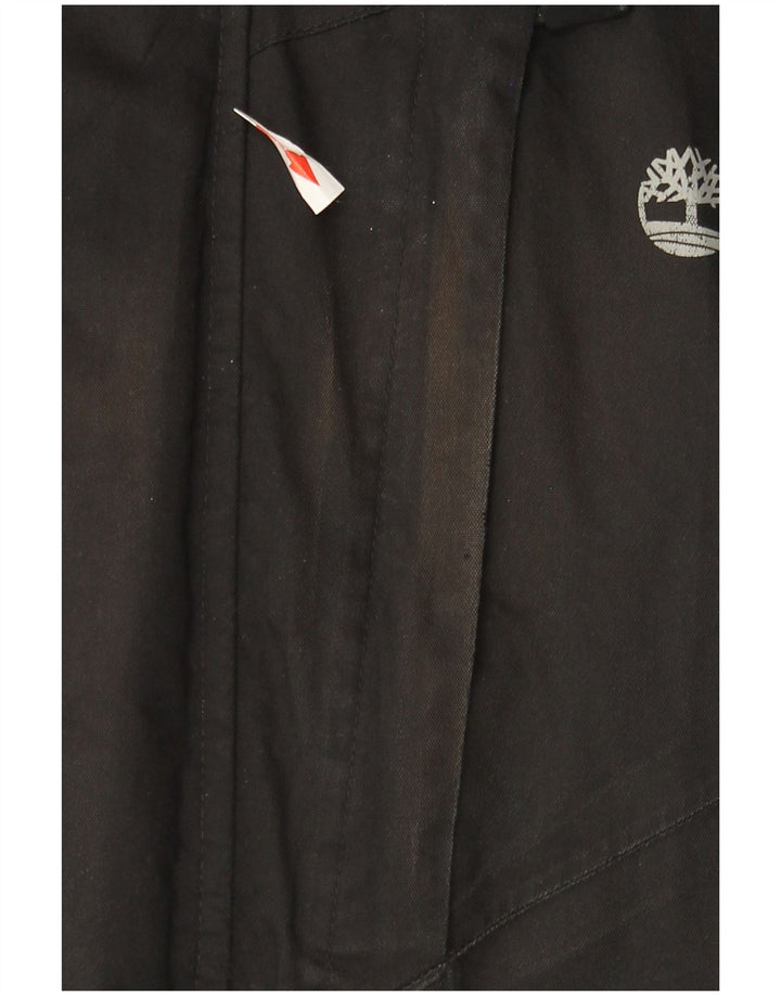 Timberland Chaqueta cortavientos para hombre UK 44 2XL Algodón negro