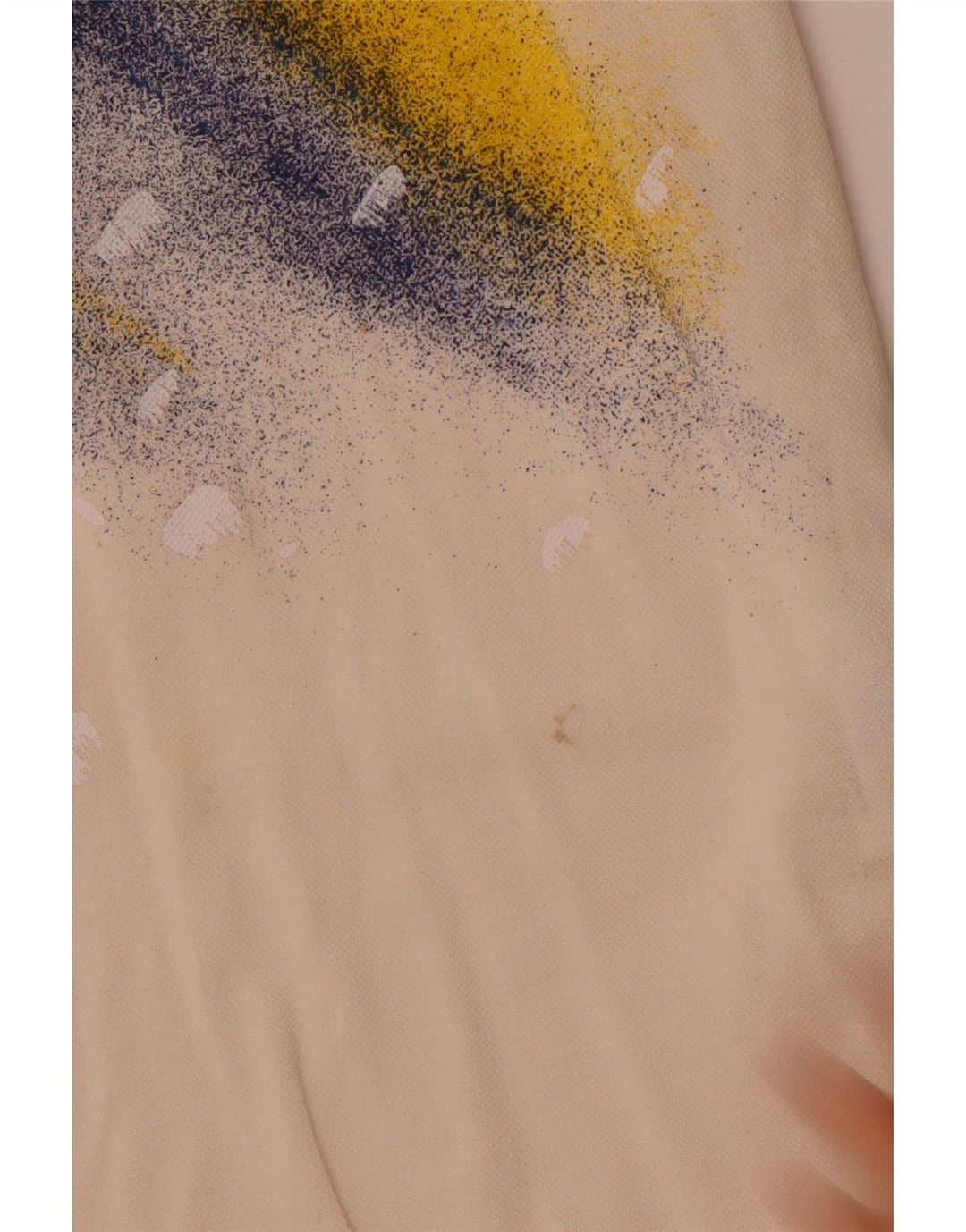 SERGIO TACCHINI Polo gráfico de hombre pequeño de algodón blanco con bloques de color