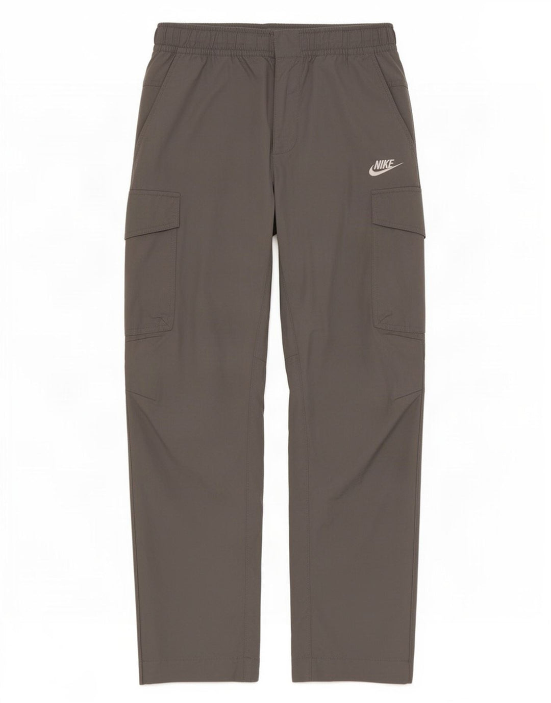 Pantalón cargo recto Nike para hombre mediano W30 L27 algodón gris