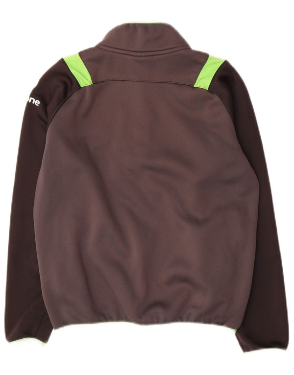 Canterbury Sudadera con gráfico IRFU para niños 9-10 años Gris Colorblock