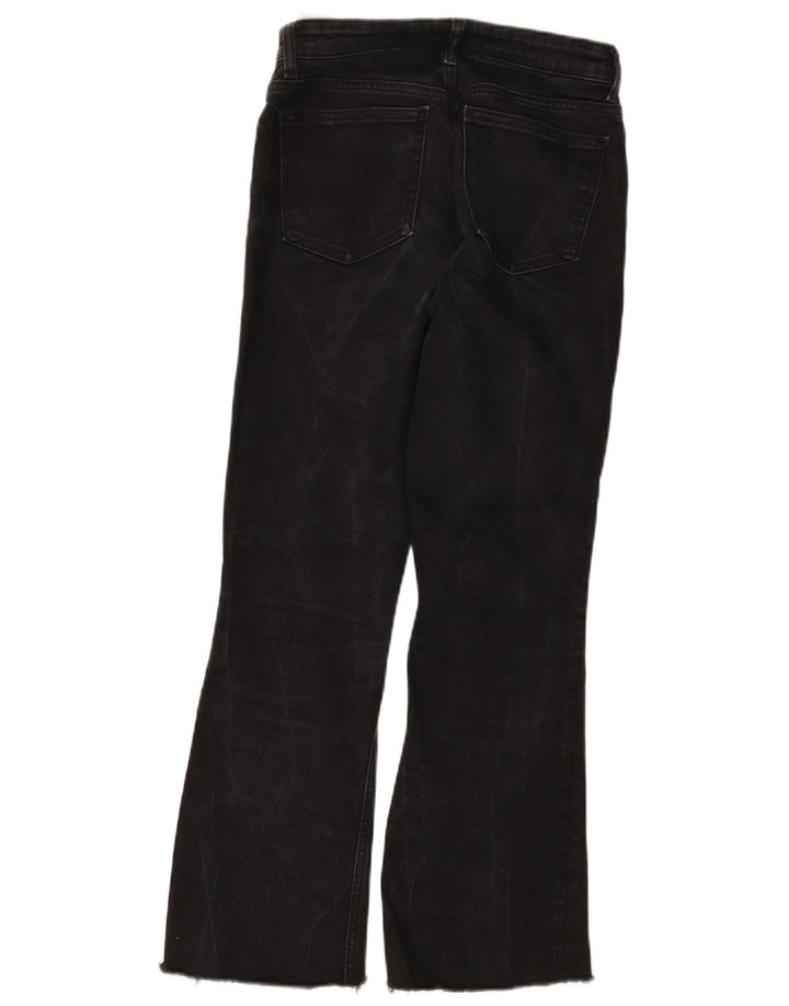 Zara Jeans Bootcut para Mujer EU 38 Small W28 L26 Algodón Negro
