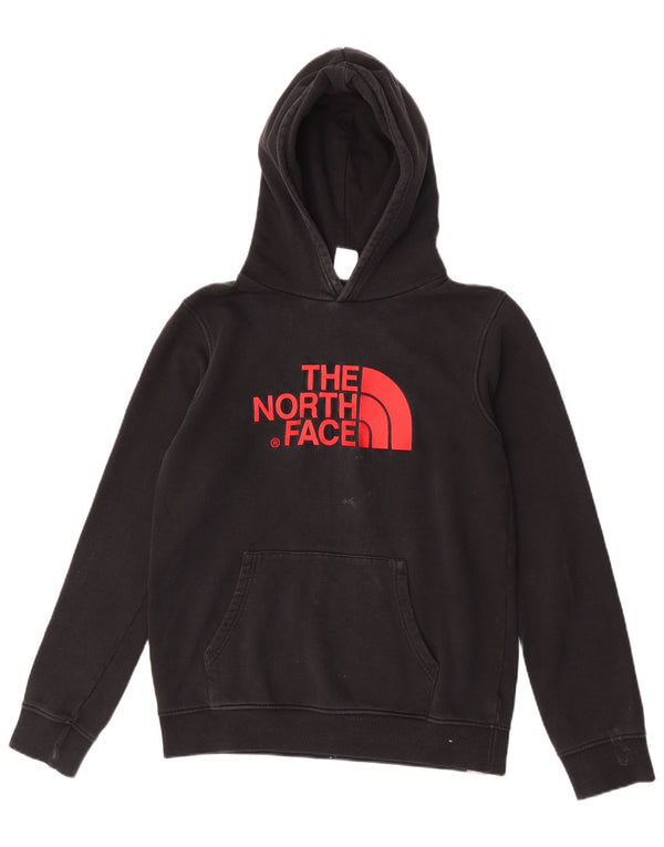 The North Face Sudadera con capucha gráfica para niñas 13-14 años XL Algodón negro