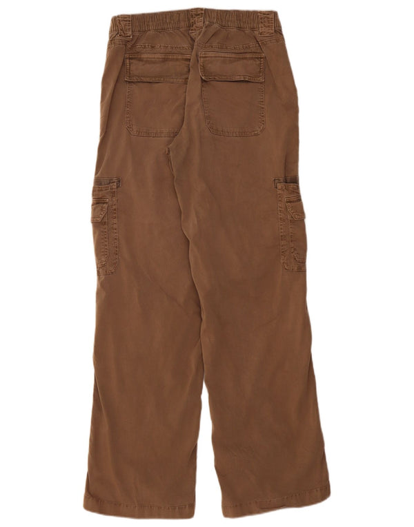 HOLLISTER Pantalones cargo holgados de cintura baja para mujer Small W26 L31 Marrón