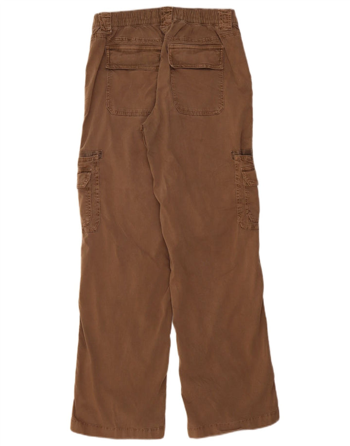 HOLLISTER Pantalones cargo holgados de cintura baja para mujer Small W26 L31 Marrón