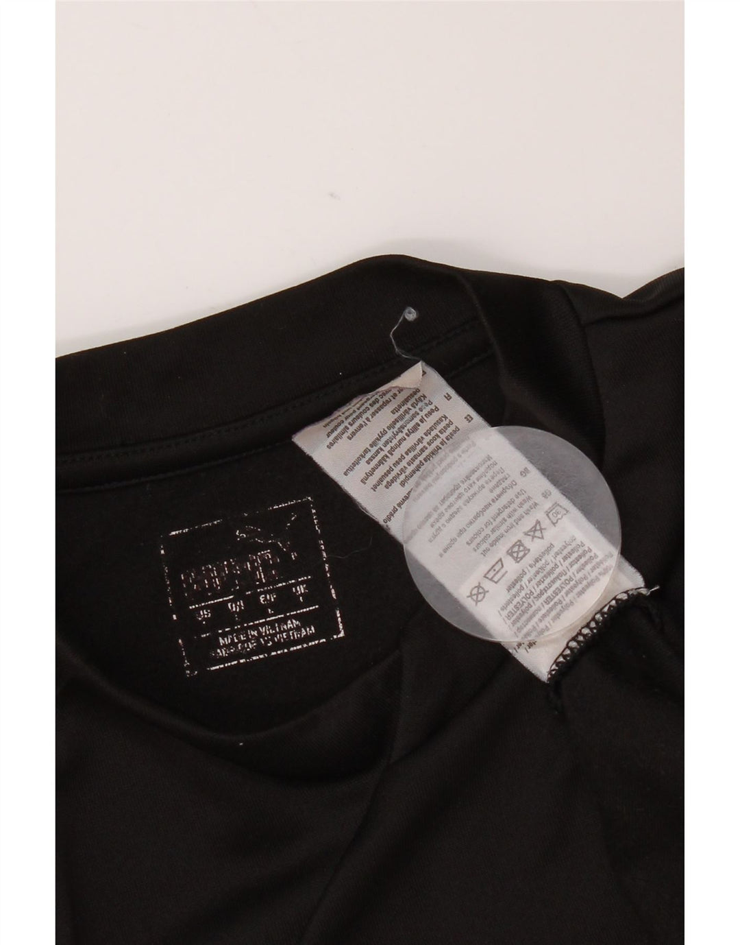 Puma Hombre Top Manga Larga Grande Poliéster Negro