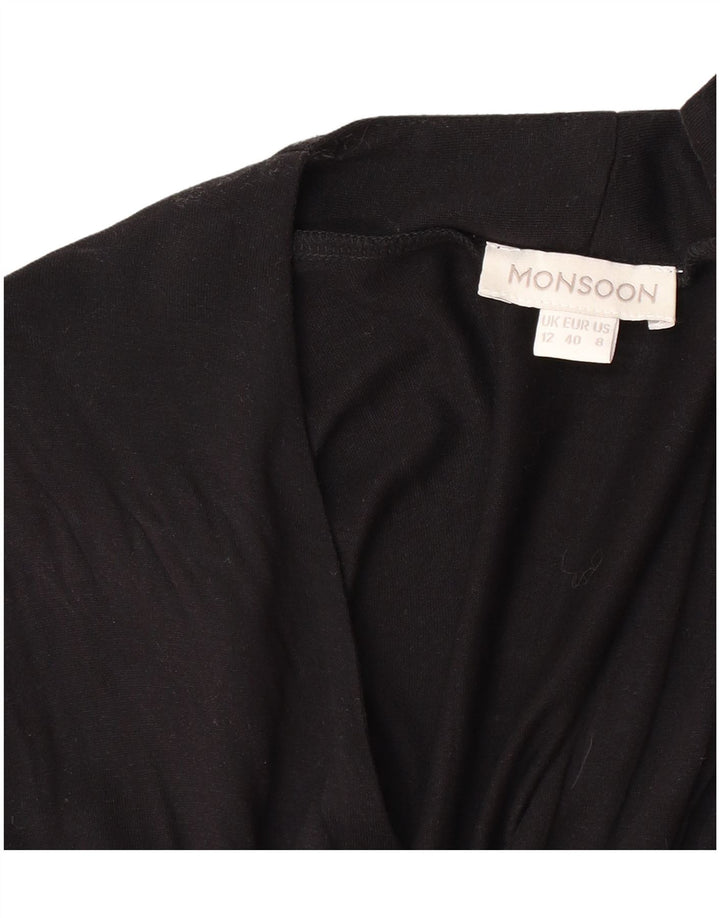 Monsoon Vestido largo sin mangas para mujer, talla 44, talla M, color negro