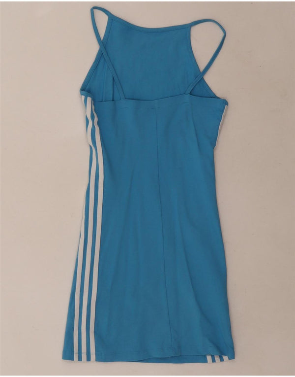 Adidas Vestido de tenis para mujer UK 6 XS Algodón azul