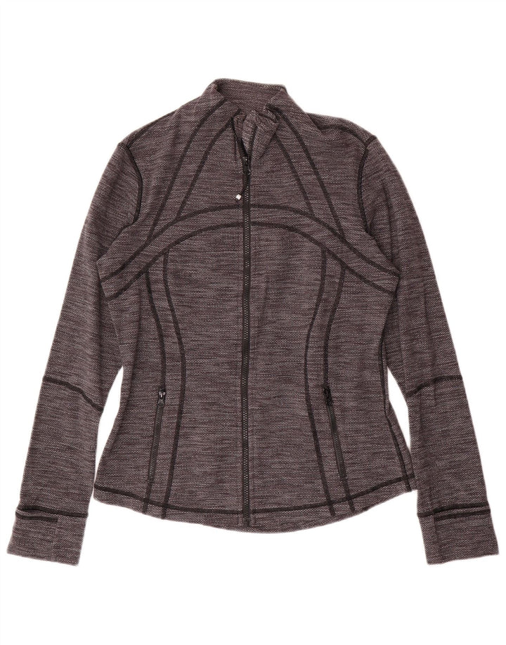 LULULEMON Chaqueta de chándal para mujer US 10 grande gris