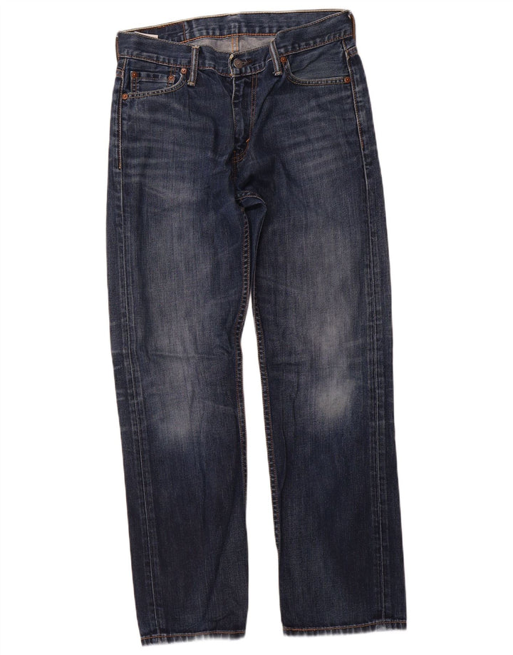 LEVI'S Jeans rectos 504 para hombre W30 L30 Algodón azul