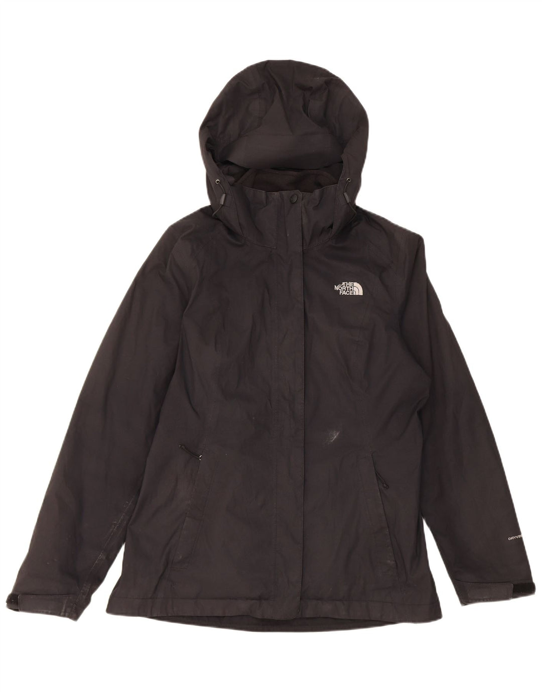 The North Face Chaqueta cortavientos con capucha para mujer UK 40 Medium Black