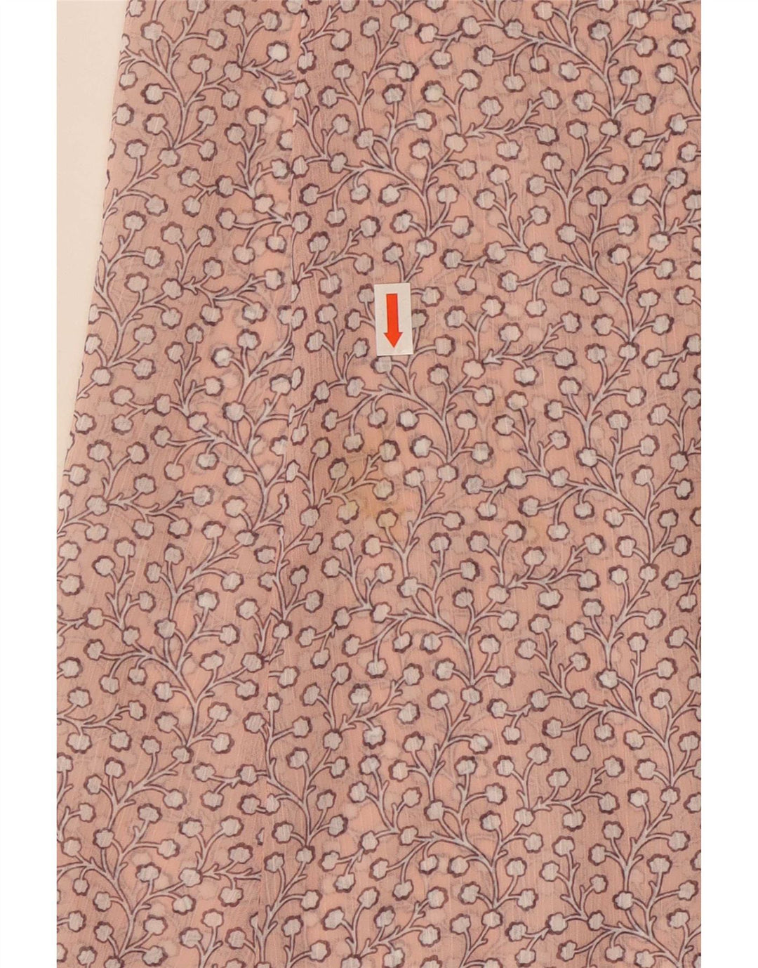 Falda larga para mujer de French Connection UK 40 Mediana W30 Poliéster floral rosa