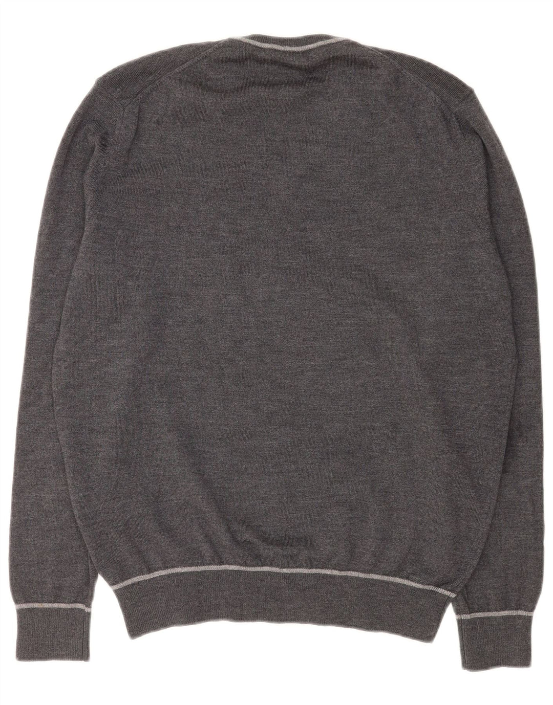 Marina Yachting Jersey con Cuello en V para Hombre Large Lana Gris