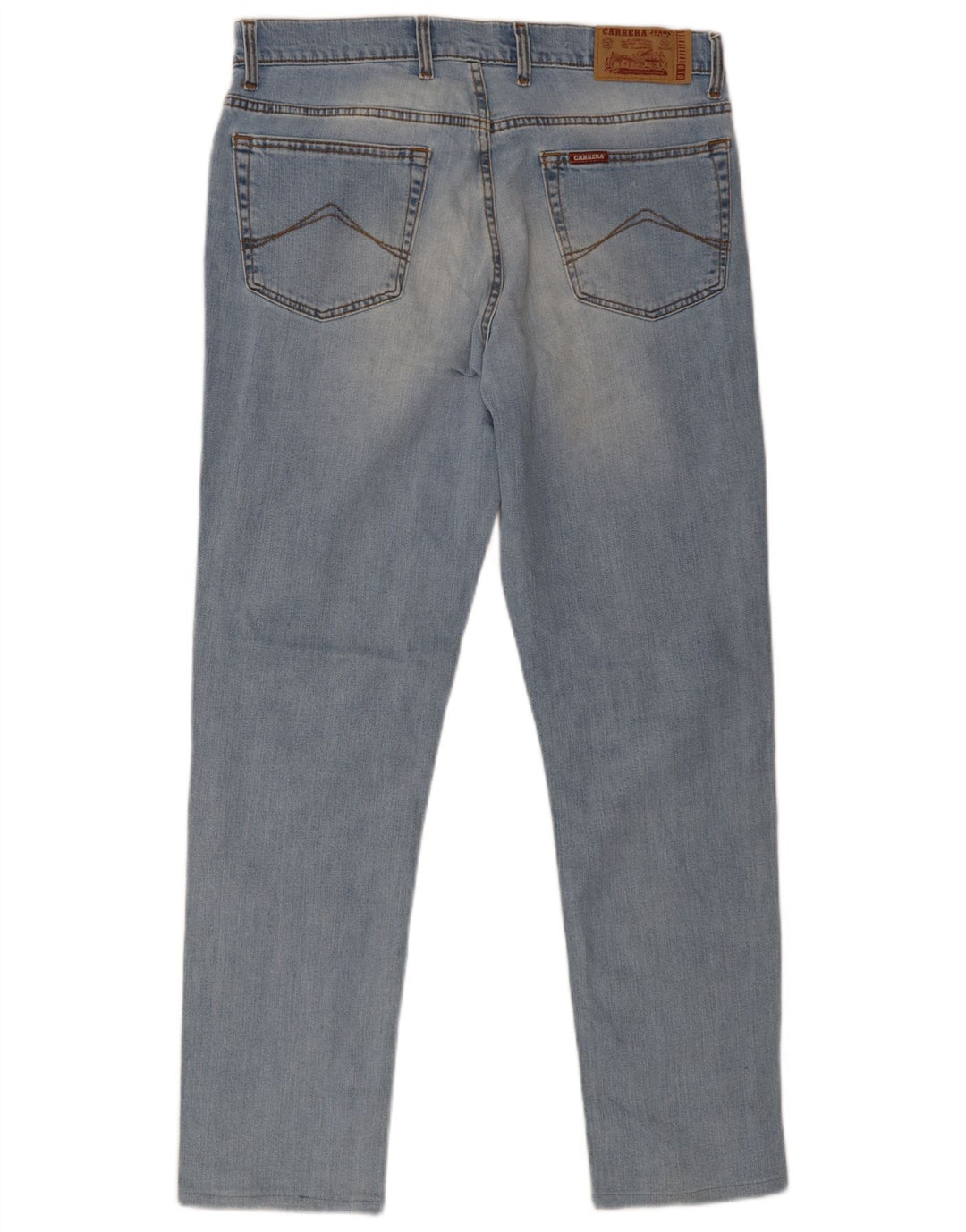 Carrera Mens 700 Slim Jeans W36 L30 Algodón Azul