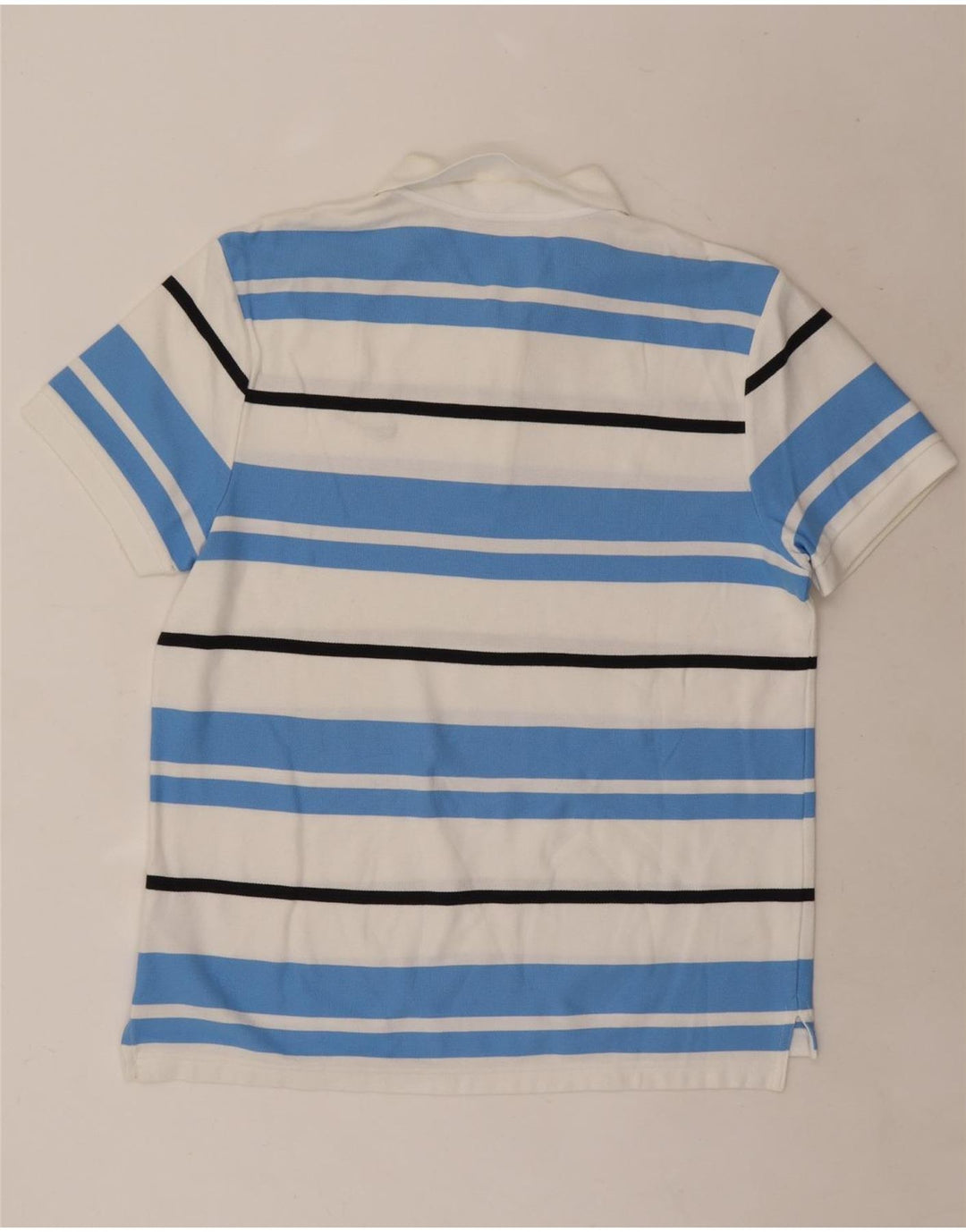 Polo Nike Hombre Grande De Algodón A Rayas Blancas