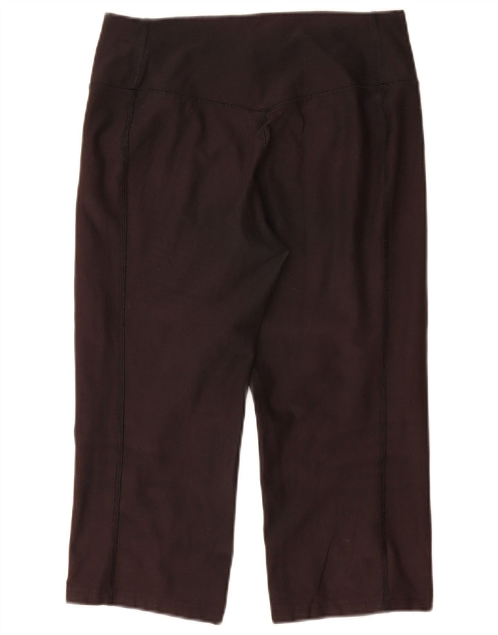 Nike - Leggings capri Dri Fit para mujer, talla M, poliéster negro