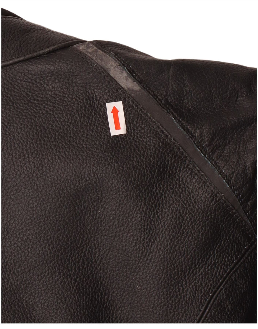 LEWIS Chaqueta motera de cuero para mujer UK 40 XL Cuero negro